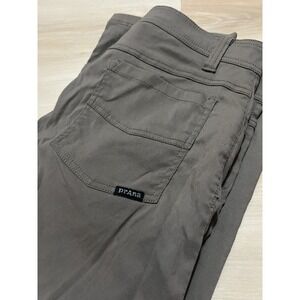 prAna Breathe Slim Fit Pants Women Size 30x30 Brown‎ High Rise Bootcut Nylon